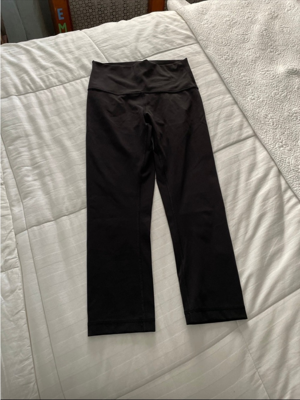 lululemon athletica Black High-Rise Crop Leggings